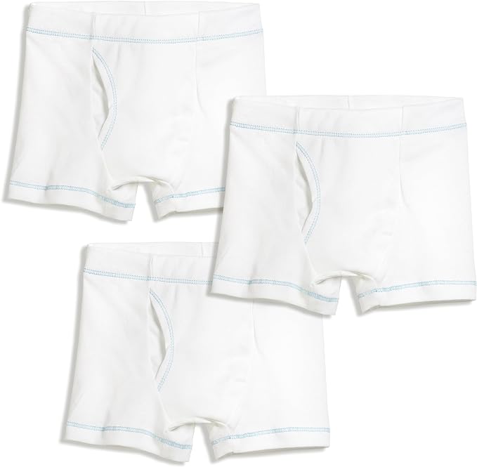 City Threads Boys’ 100% Cotton Boxer Briefs