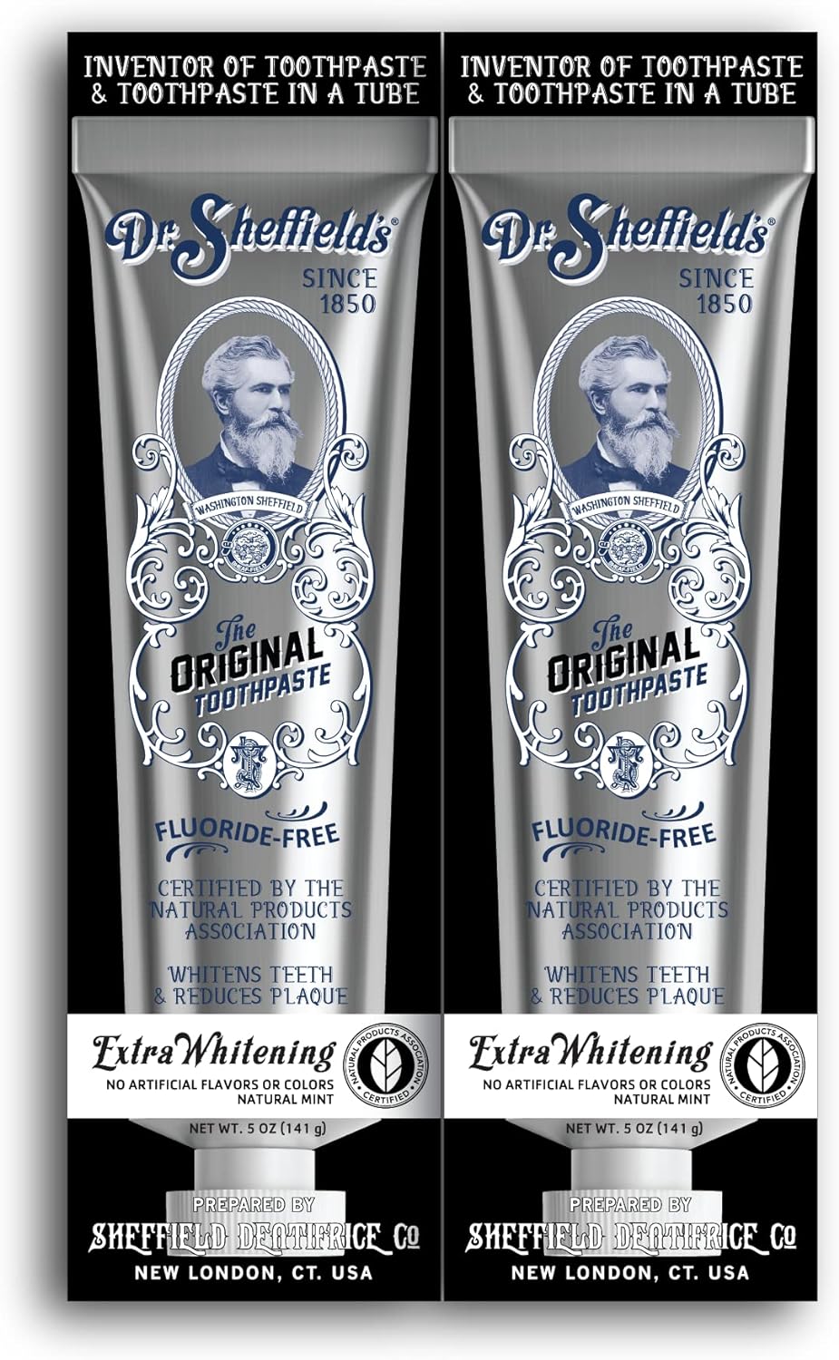 Dr. Sheffield’s Certified Natural Fluoride-Free Toothpaste